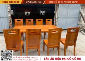 Bàn ăn hiện đại vương quốc đồ gỗ VQ22 vuongquocgo